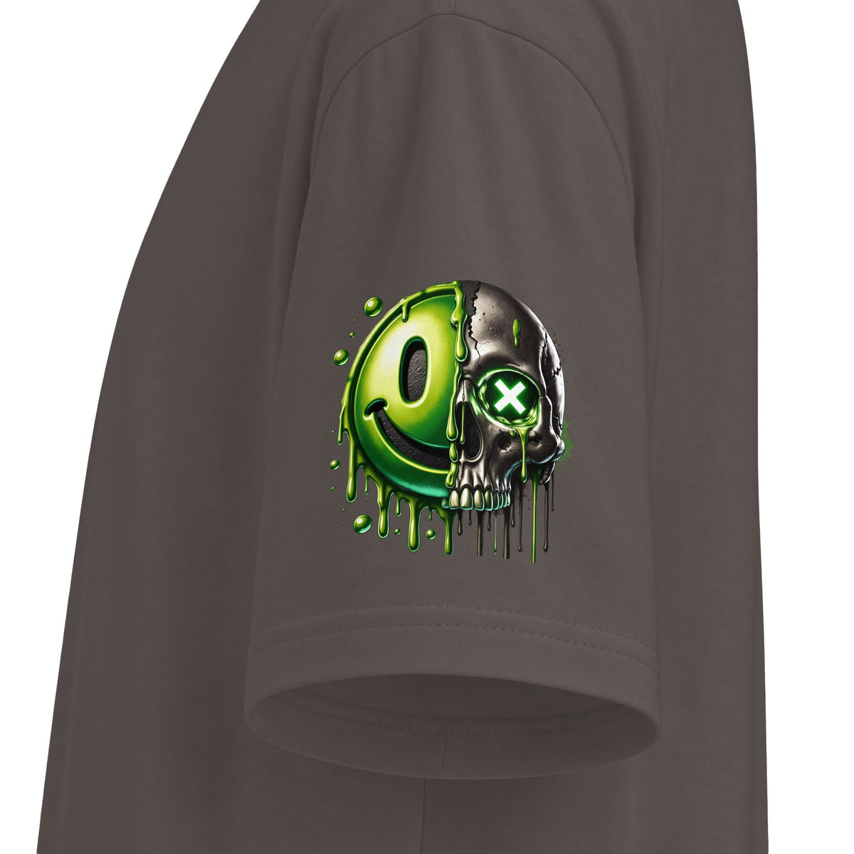 Urban Underground Collection - Neon Drip Drooly, Graphic 4-way T Shirt - CaliPride Clothing