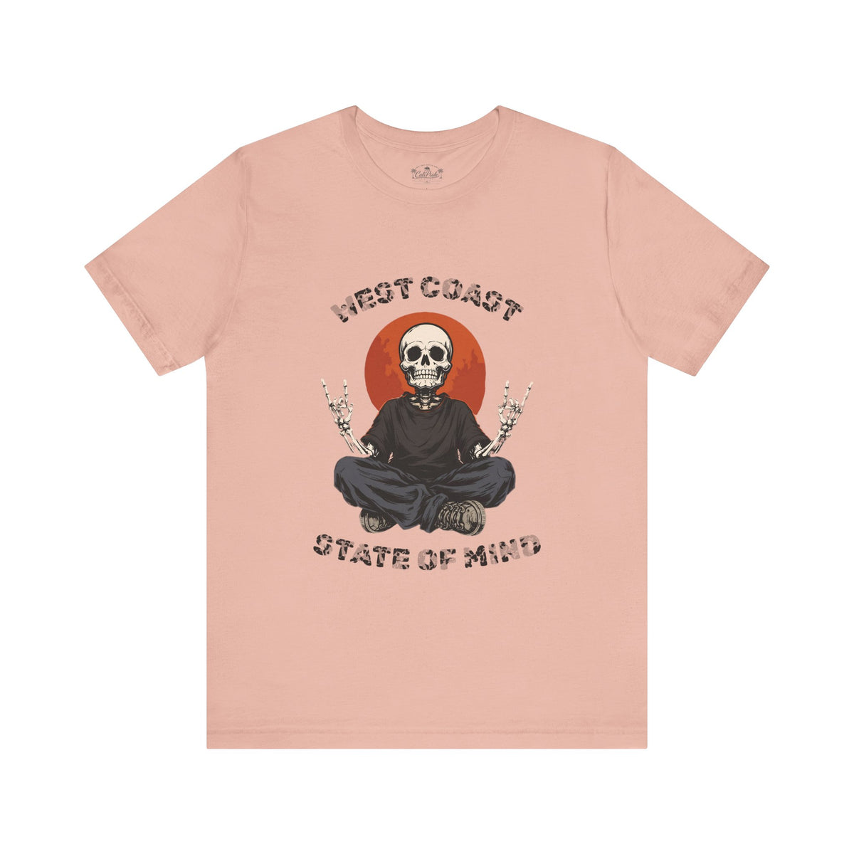 Skate & Surf Collection - Zen to the Bone, Vintage Skeleton Graphic T-Shirt — CaliPride Clothing