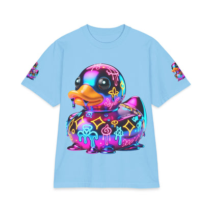Urban Underground Collection - Neon Drip, Rub'a Ducky, Graphic 4-way T Shirt - CaliPride Clothing