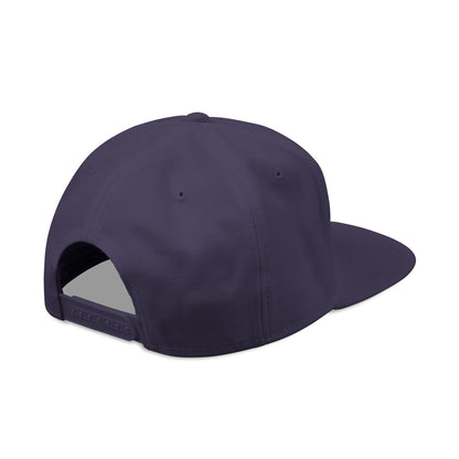 Pacific Works Collection - Signature Logo, Offset, Flat Bill Snapback Hat — CaliPride Clothing