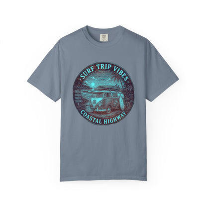 Surf & Beach Collection - Ocean Vibes Series, Surf Trip Vibes, T-shirt - CaliPride Clothing