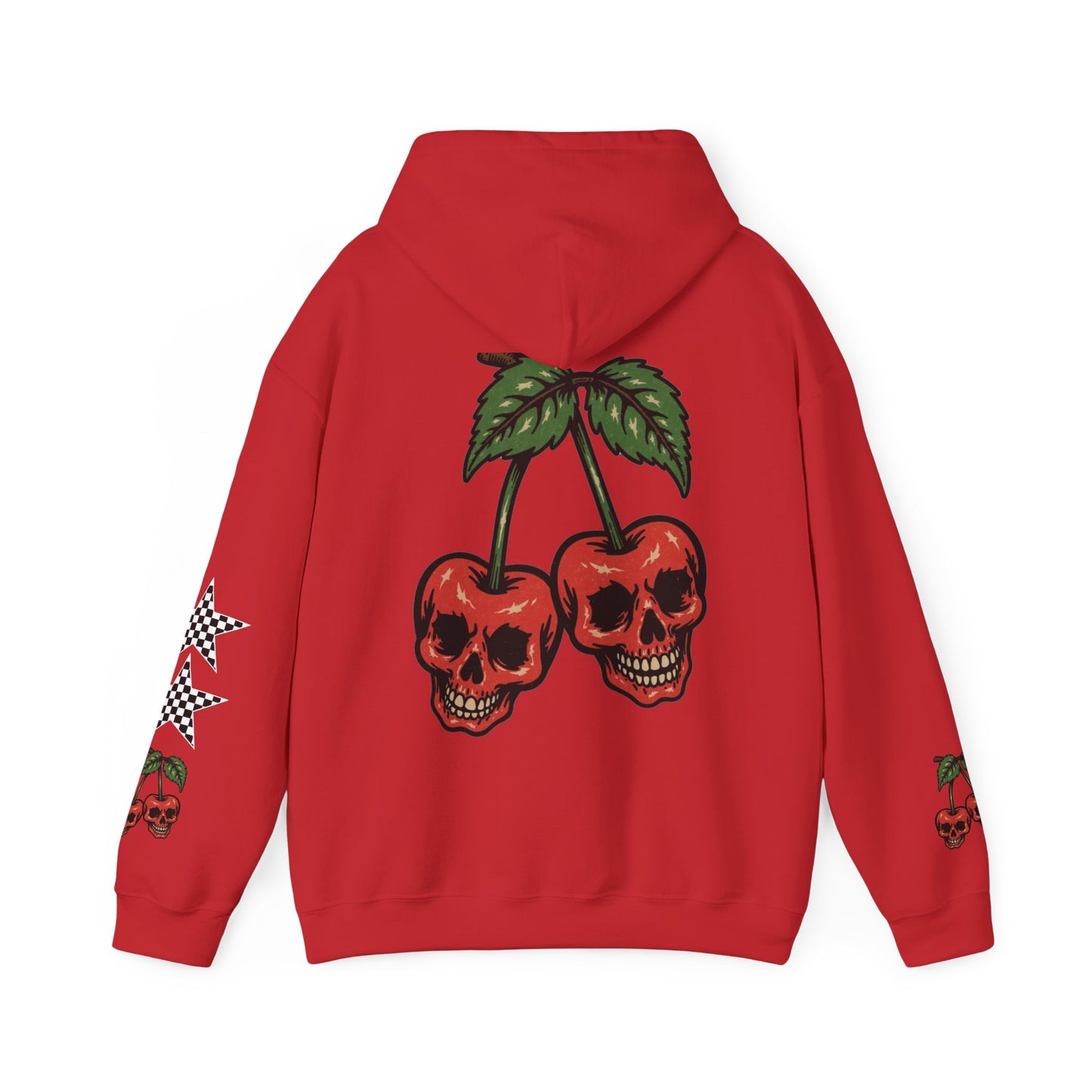 Skate & Surf Collection - Angry Cherry, Graphic Hoodie | CaliPride Clothing