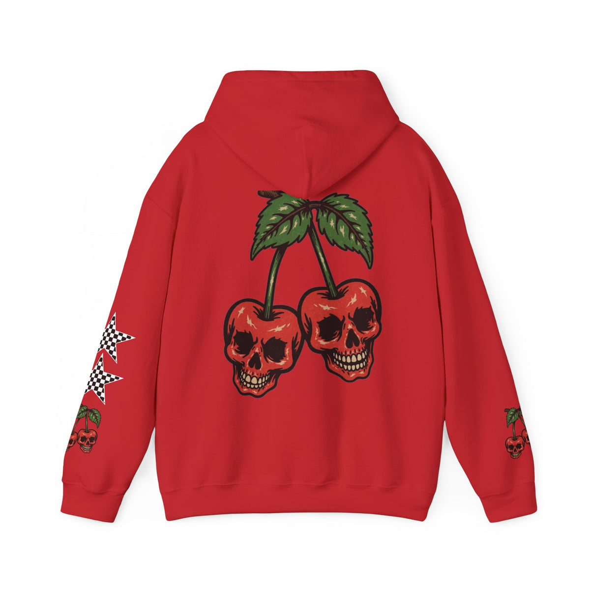 Skate & Surf Collection - Angry Cherry, Graphic Hoodie | CaliPride Clothing
