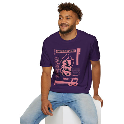 Urban Underground Collection - Savage Vibe, Euphoria 66, Graphic T Shirt - CaliPride Clothing