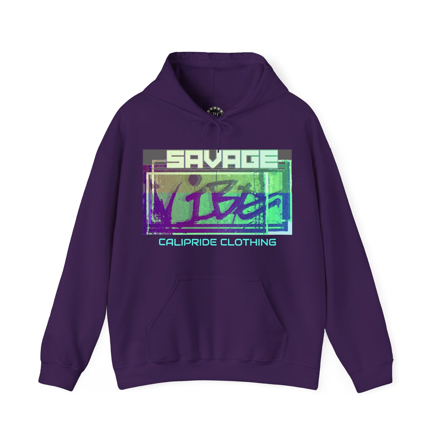 Urban Underground Collection - Geometric Savage Vibe, Premium Hoodie - CaliPride Clothing