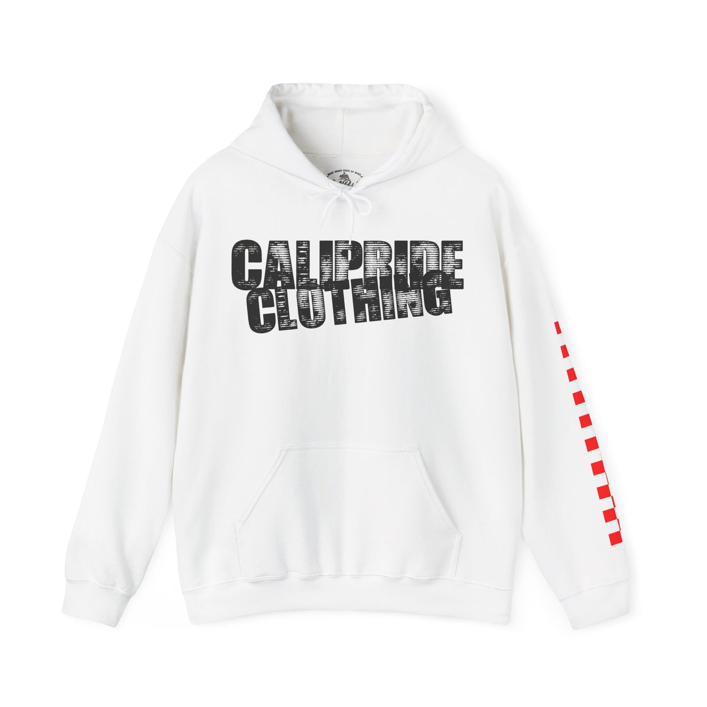 Skate & Surf Collection - Ocean Wave & Checkers Burst, Graphic Hoodie - CaliPride Clothing
