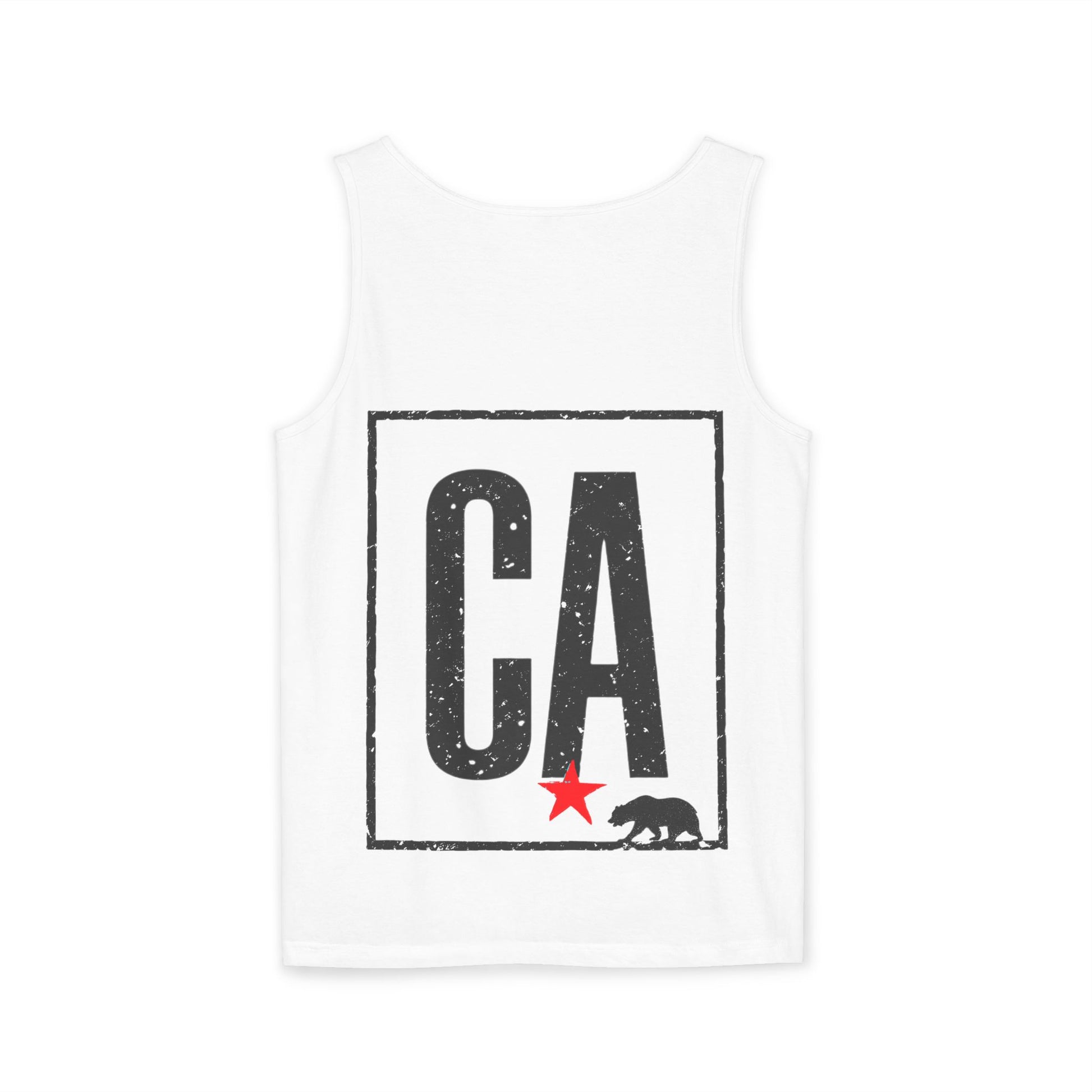 Surf & Beach Collection - CA State Bear, Tank Top | CaliPride Clothing