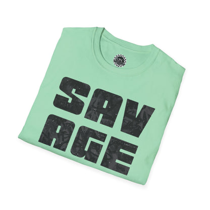 Urban Underground Collection | Savage Vibe Graffiti Block Series - Monochrome gray - CaliPride Clothing
