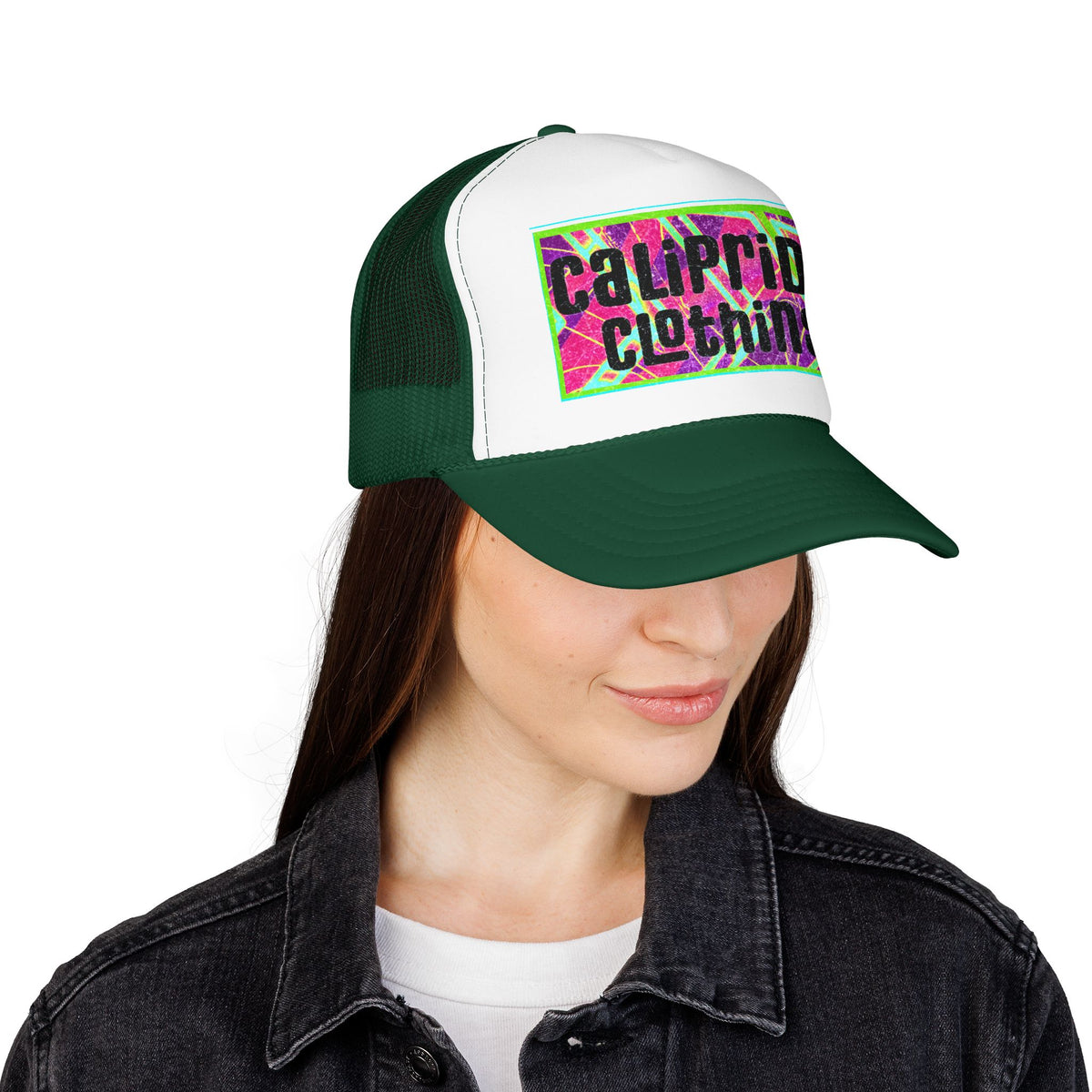 Surf & Beach Collection - Bold & Big Color Vibes, Calipride Clothing Retro Foam Trucker Hat – DFT printing