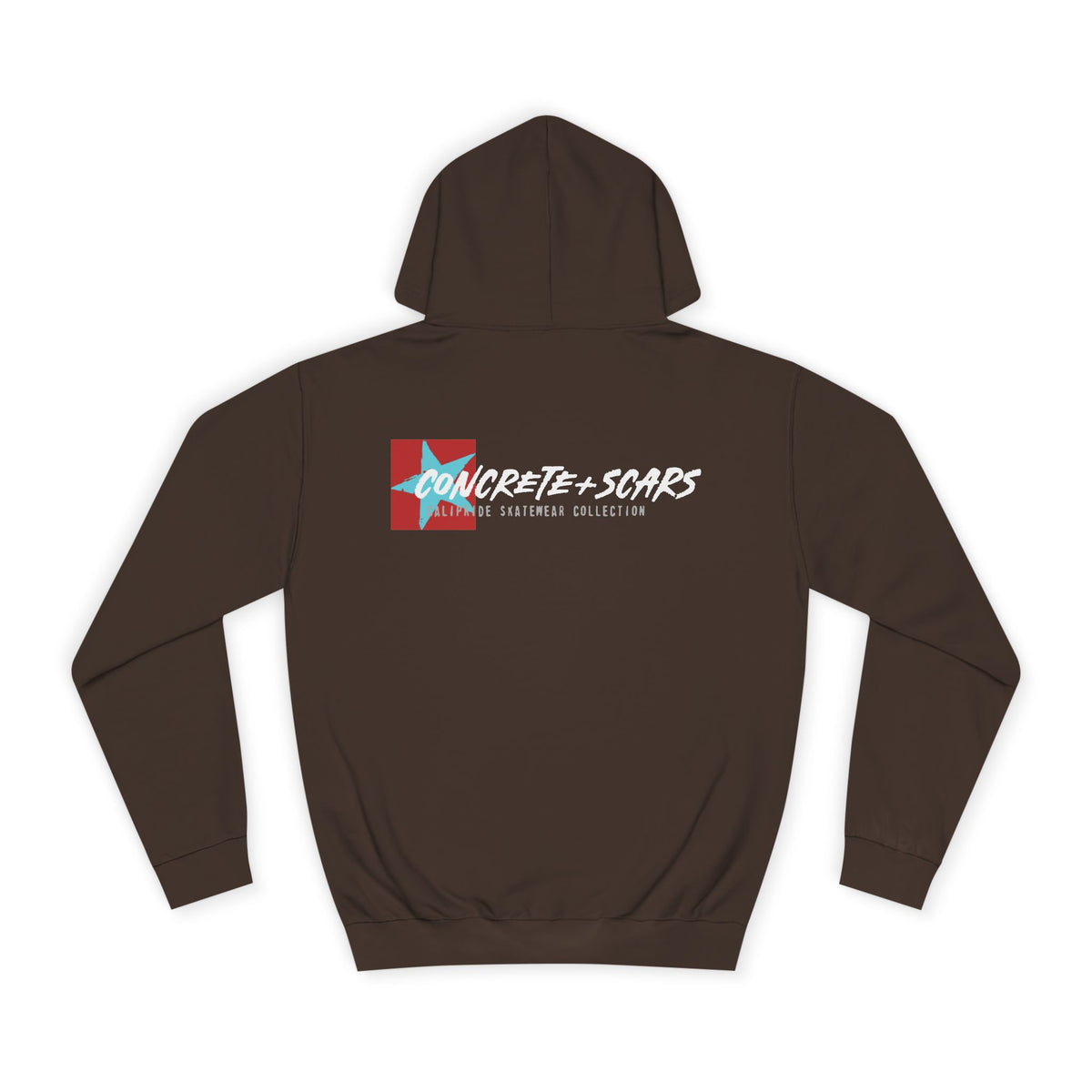 Concrete & Scars Skatewear Collection - C & S Signature Logo, Graphic Hoodie — CaliPride Clothing