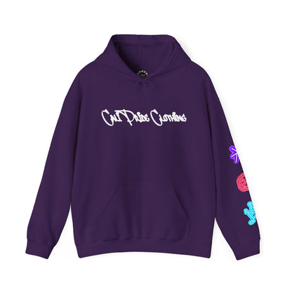 Skate & Surf Collection - Neon Skizzy Skater Graphic Hoodie, multiple colors | CaliPride Clothing