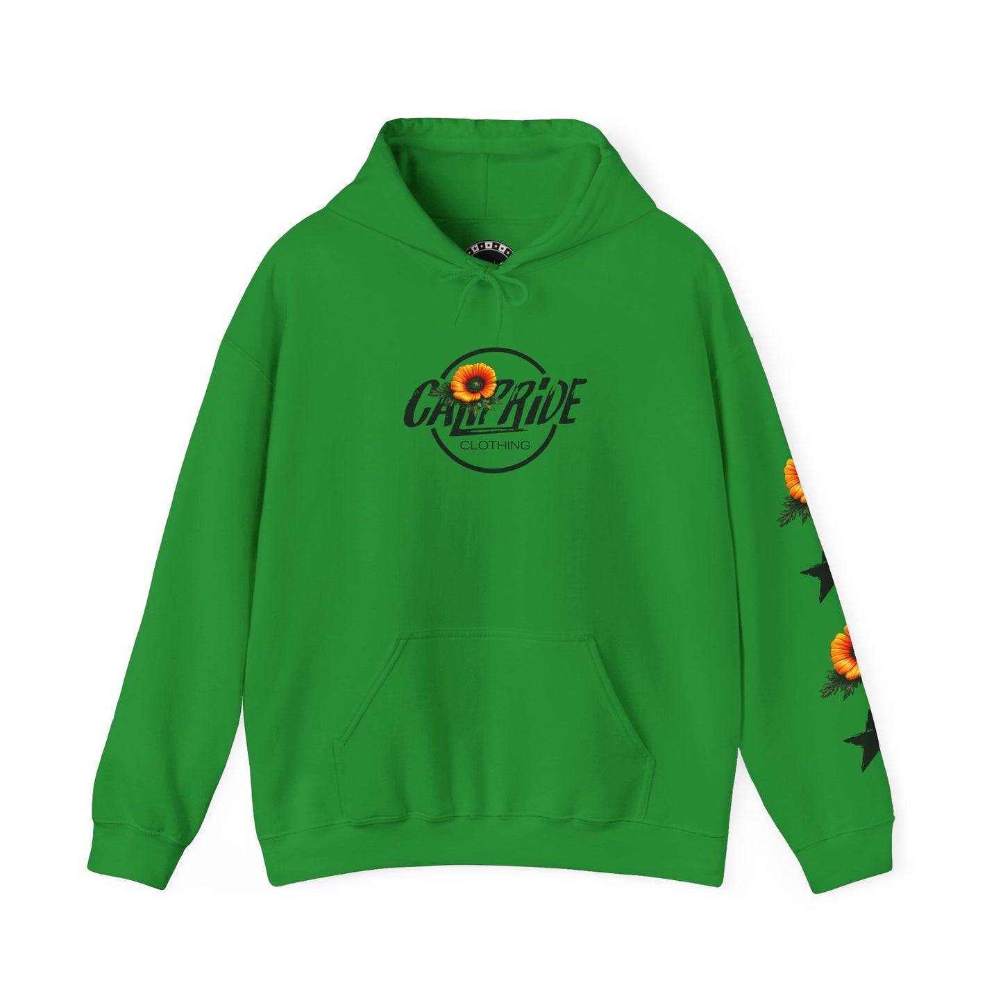 Pacific Coast Highway Hoodie & California Poppies | CaliPride Clothing