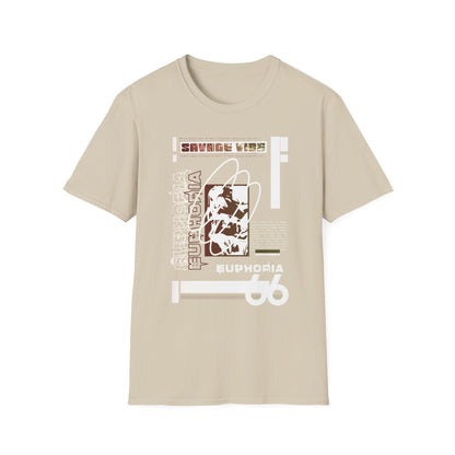 Urban Underground Collection - Savage Vibe, Euphoria 66, Graphic T Shirt - CaliPride Clothing