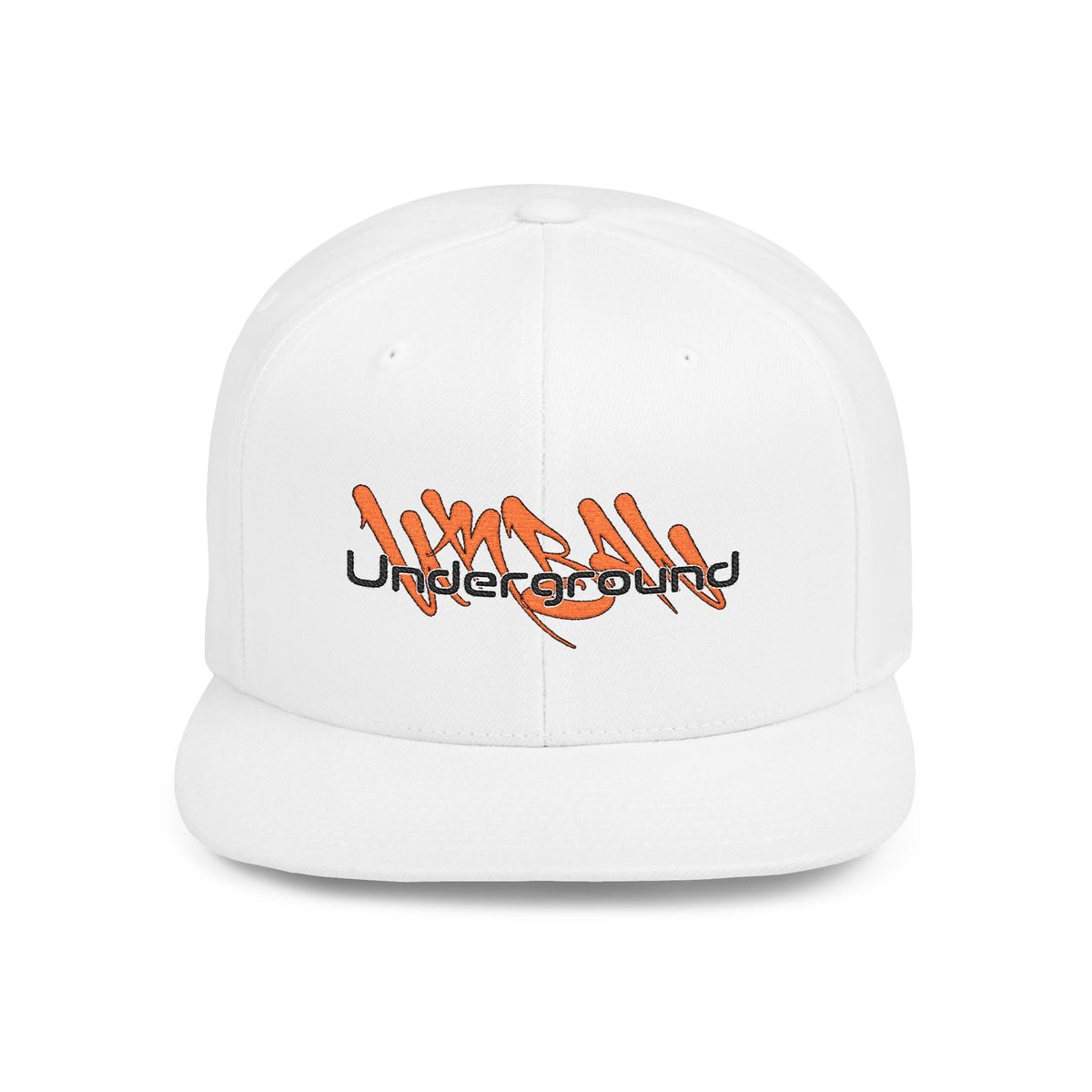Copy of Urban Underground Collection - Underground, Flat Bill Snapback, Hat - Embroidered - CaliPride Clothing