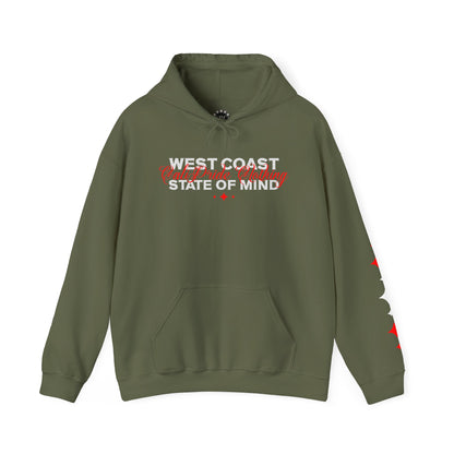 The Elite Collection - Elite Society, West Coast State of Mind, Premium Hoodie - CaliPride Clothing