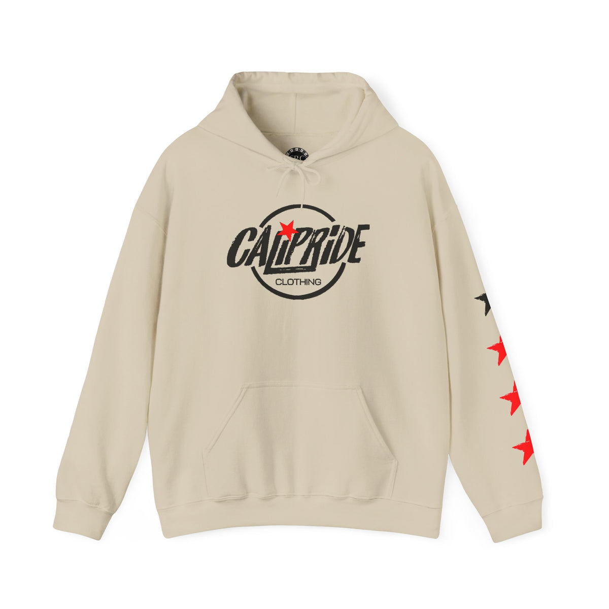 Skate & Surf Collection - Checkered Star Emblem Hoodie, multiple colors | CaliPride Clothing