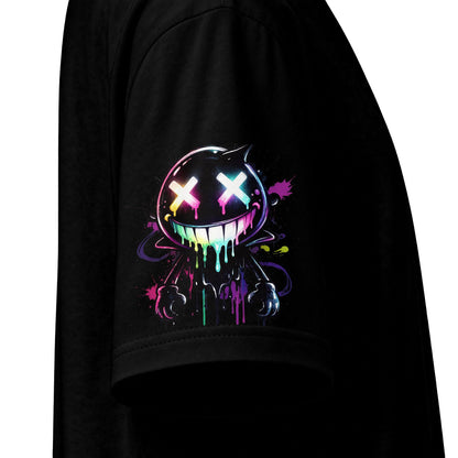 Urban Underground Collection - Neon Drip Drooly, Graphic 4-way T Shirt - CaliPride Clothing