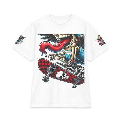 Urban Underground Collection - Neon Drip, Tongue Out, Graphic 4-way T Shirt - CaliPride Clothing