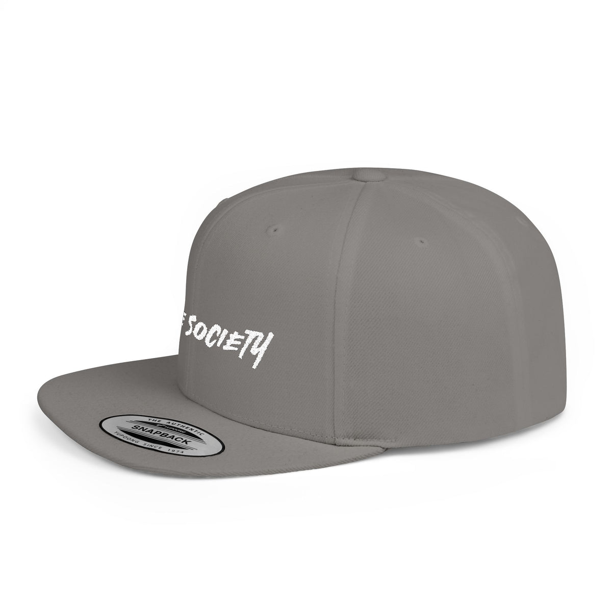 The Elite Collection - Elite Society, Flat Bill Snapback Hat, Embroidered - CaliPride Clothing