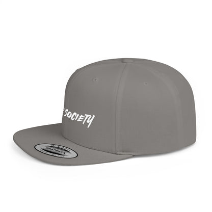 The Elite Collection - Elite Society, Flat Bill Snapback Hat, Embroidered - CaliPride Clothing