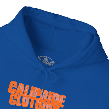 Surf & Beach Collection - Skeleton Sunset Surfer, Graphic Hoodie - CaliPride Clothing