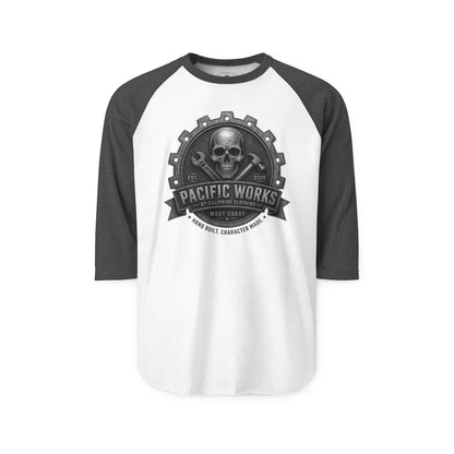 Pacific Works Collection - Raglan, Hand Built. Character Made. Signature Graphic Raglan Tee — CaliPride Clothing