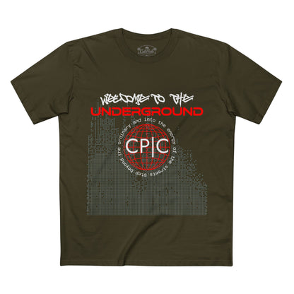 Urban Underground Collection - Welcome to the Underground, Graphic T Shirt — CaliPride Clothing