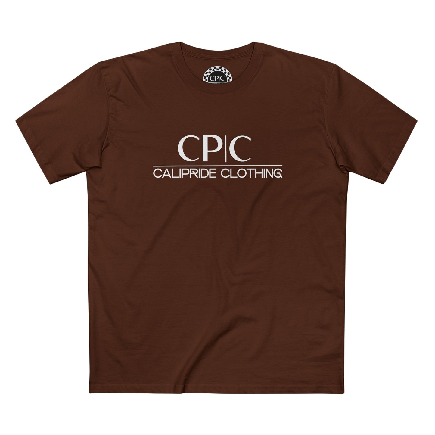CP | C Elite branded T Shirt - CaliPride Clothing, black logo