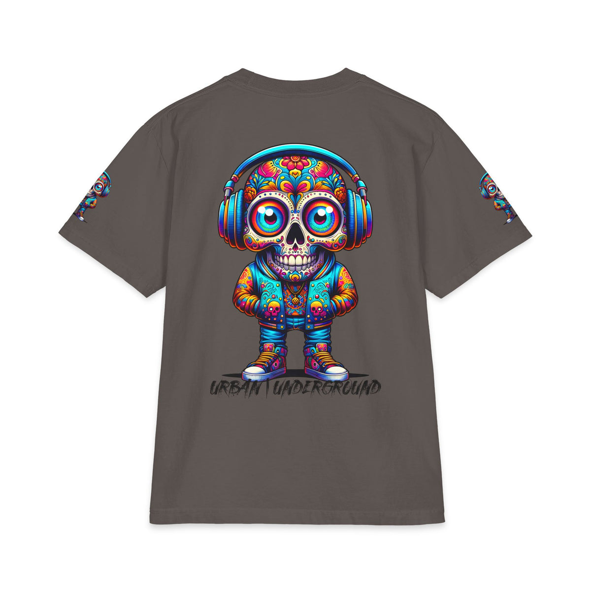 Urban Underground Collection - Neon Drip, Lil' Sugar, Graphic 4-way T Shirt - CaliPride Clothing