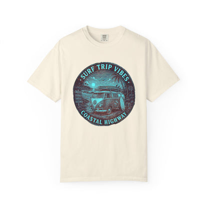 Surf & Beach Collection - Ocean Vibes Series, Surf Trip Vibes, T-shirt - CaliPride Clothing