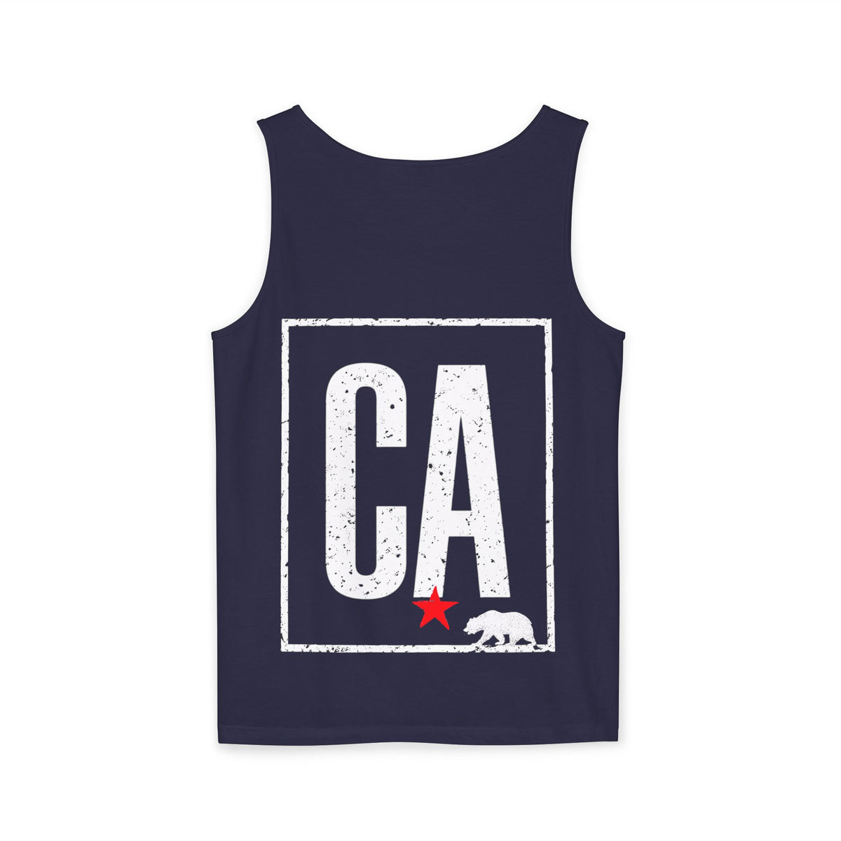 Surf & Beach Collection - CA State Bear, Tank Top | CaliPride Clothing