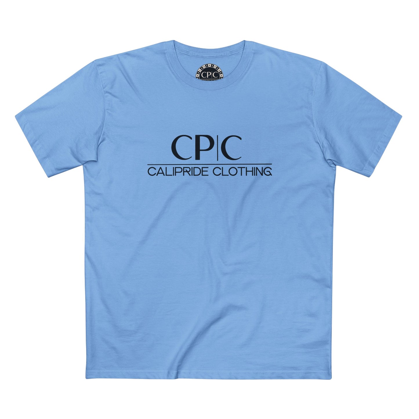 CP | C Elite branded T Shirt - CaliPride Clothing, black logo