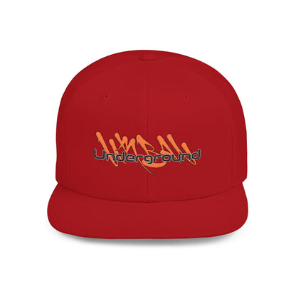 Copy of Urban Underground Collection - Underground, Flat Bill Snapback, Hat - Embroidered - CaliPride Clothing