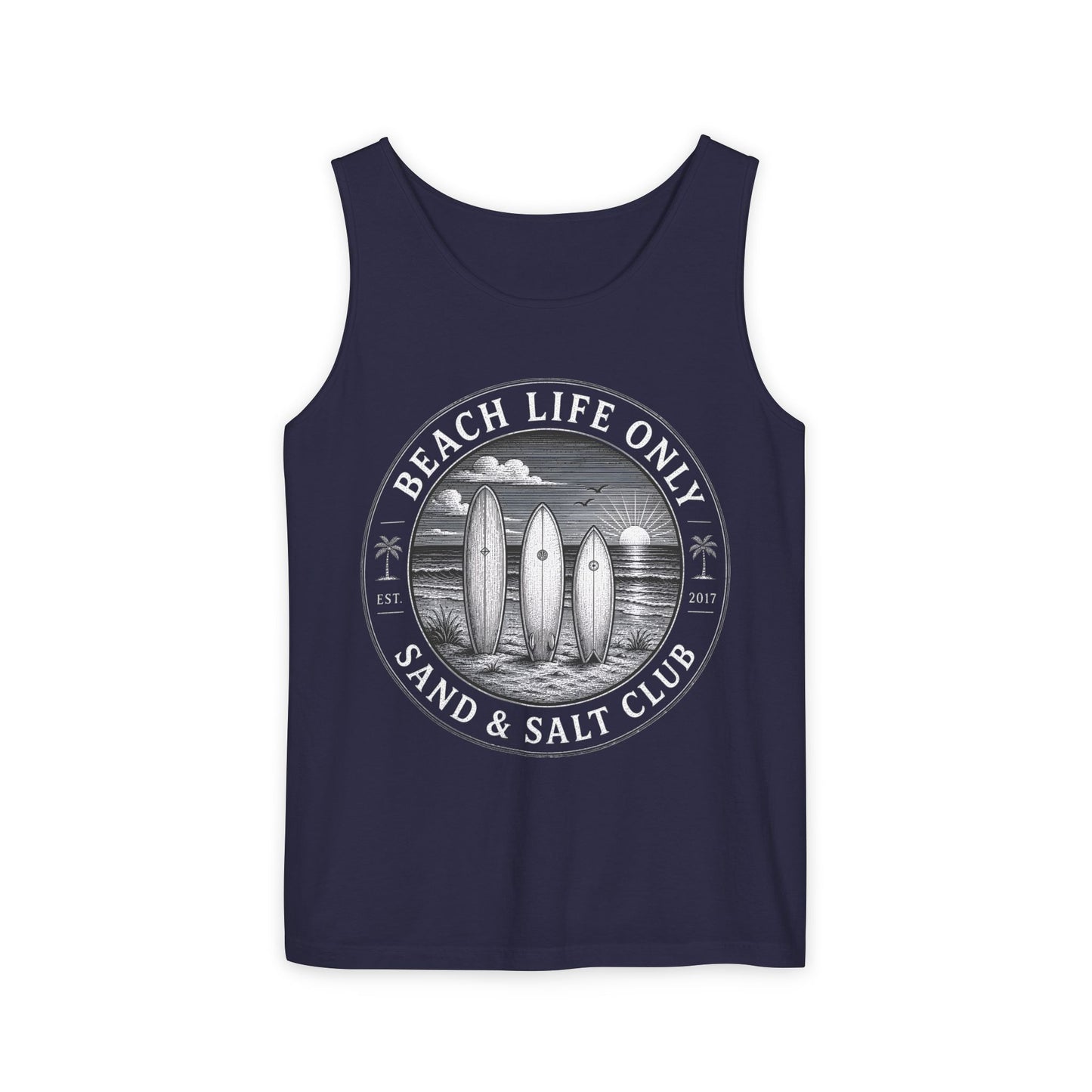 Surf & Beach Collection | Ocean Vibes Series - Beach Life Only, Tank top - CaliPride Clothing