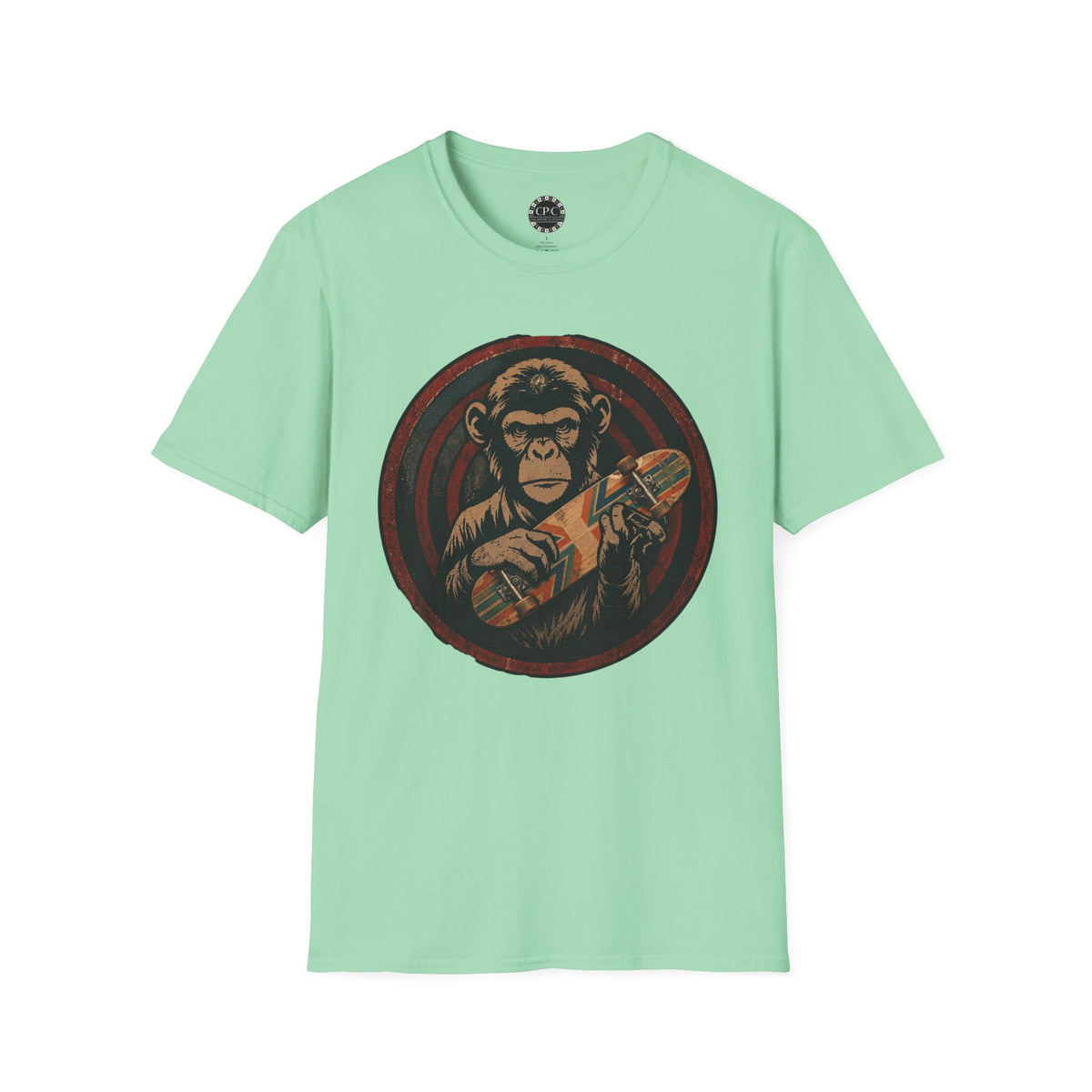 Pacific Works Collection - Chimpin' Around Graphic T-Shirt — CaliPride Clothing