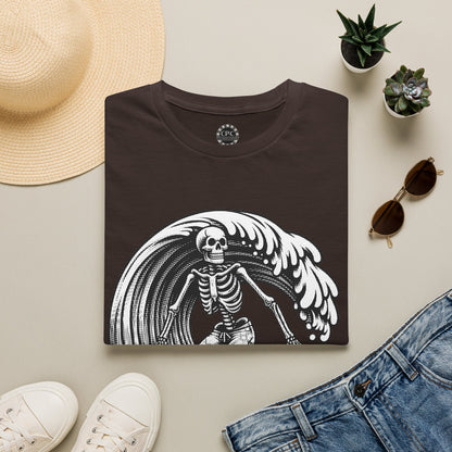 Surf & Beach Collection - Solo Swellen, Vintage Skeleton Graphic T-Shirt — CaliPride Clothing