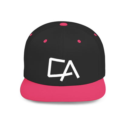 Urban Underground Collection - "CA" California, Embroidered Snapback Flat bill hat - CaliPride Clothing