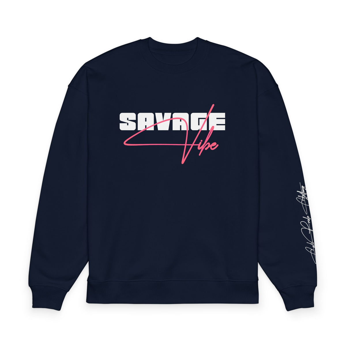 The Elite Collection - Savage Vibe Signature, Oversized Organic Sweatshirt — CaliPride Clothing