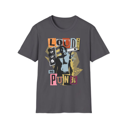 Punk - 'Loud Proud and Punk' Graphic T-Shirt