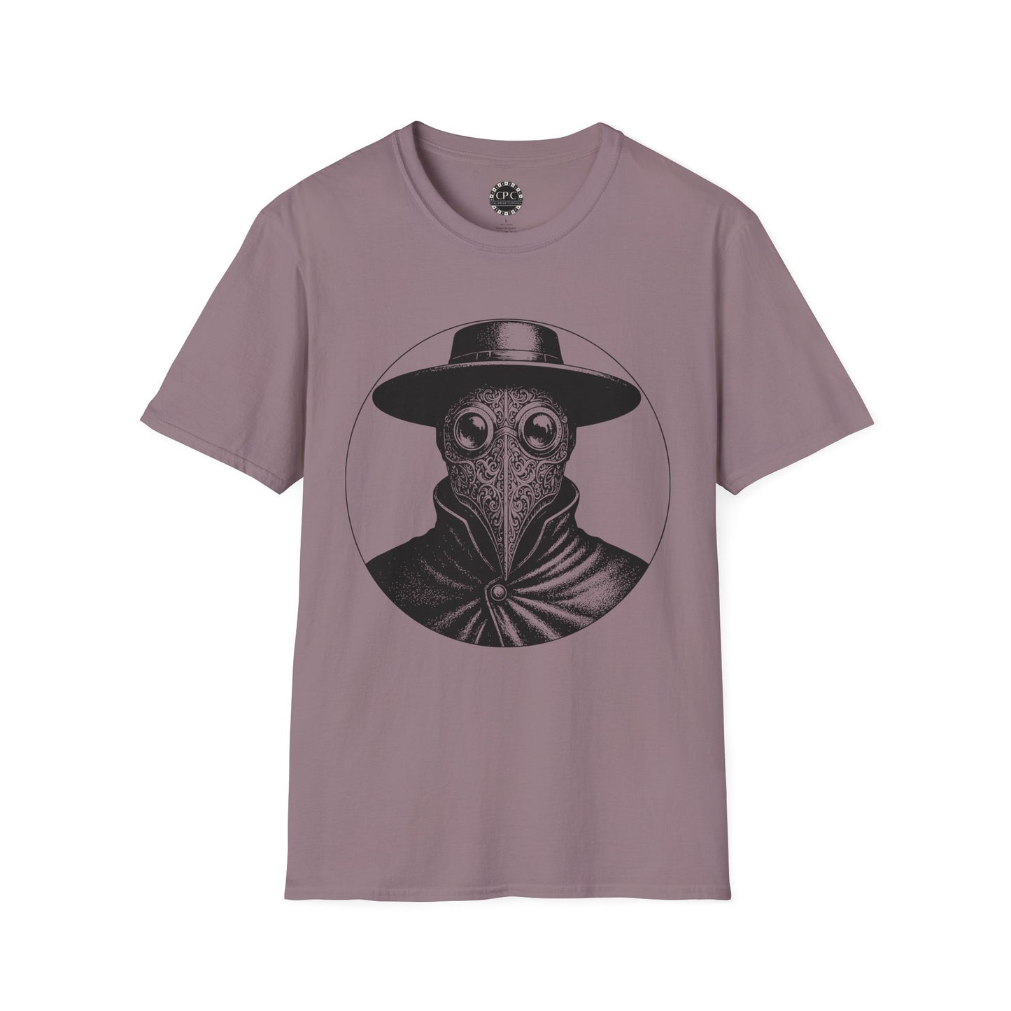 Pacific Works Collection - Vintage Plague Doctor Graphic Tee — CaliPride Clothing