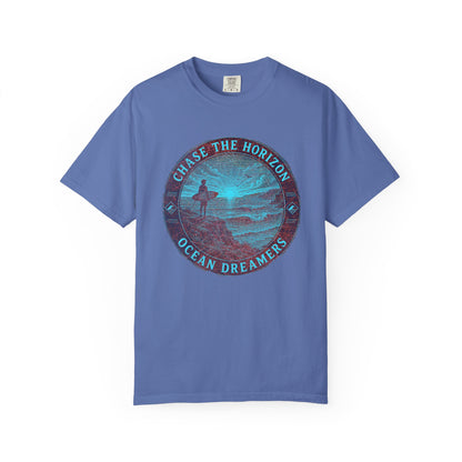 Surf & Beach Collection - Ocean Vibes Series, Chase the Horizon, T-shirt - CaliPride Clothing