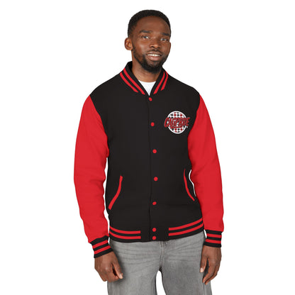 Houndstooth Graphic logo, Letterman Jacket | CaliPride Clothing