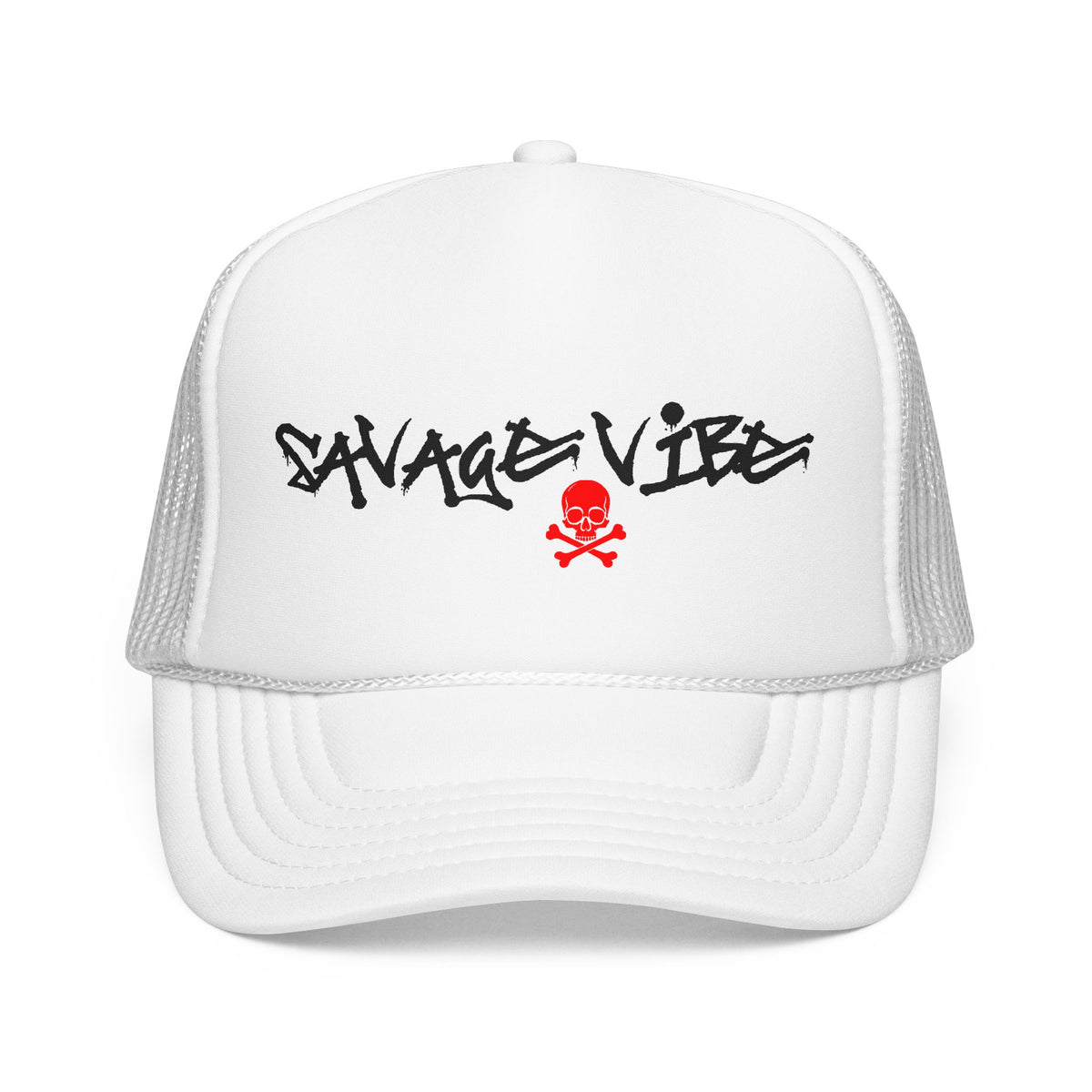 Urban Underground Collection - Savage Vibes, Trucker Hat - CailPride Clothing