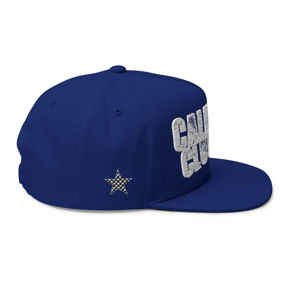 Skate & Surf Collection - CaliPride Clothing Stamp, Flat Bill Snapback, Embroidered - CaliPride Clothing