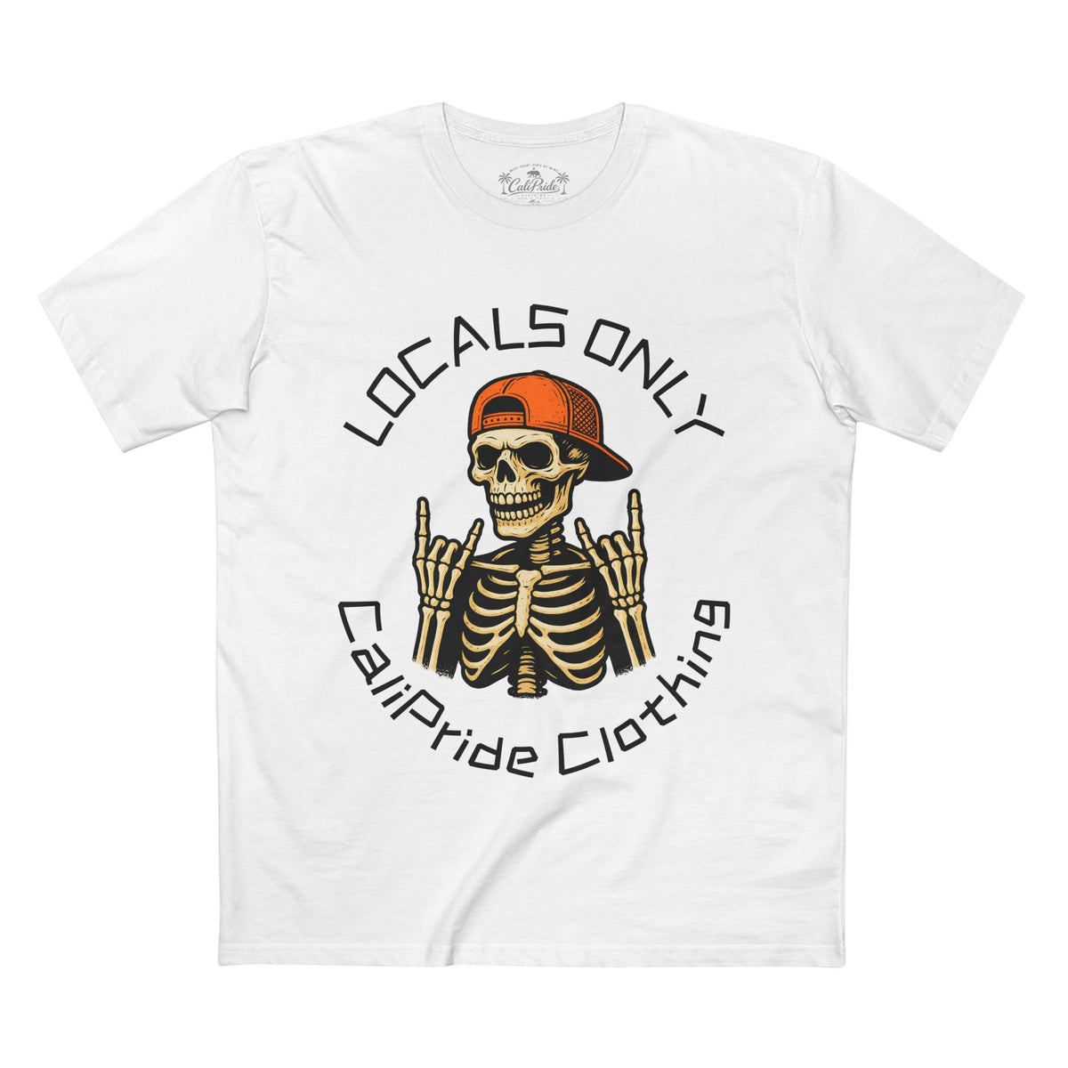 Skate & Surf Collection - Locals Only, Graphic T Shirt - CaliPride Clothing