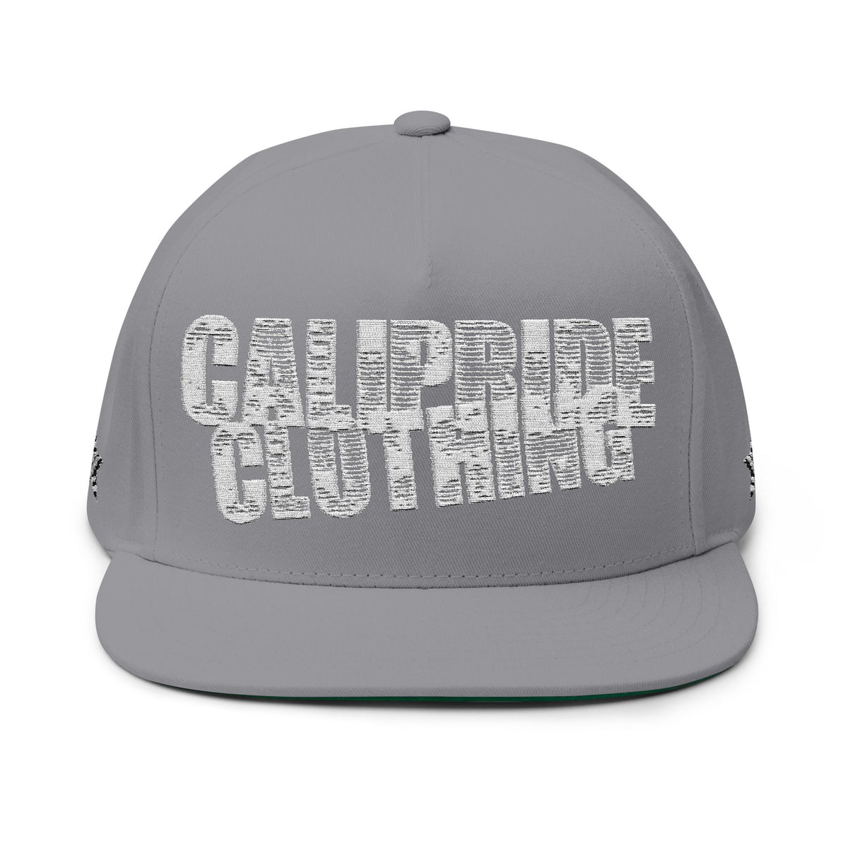 Skate & Surf Collection - CaliPride Clothing Stamp, Flat Bill Snapback, Embroidered - CaliPride Clothing
