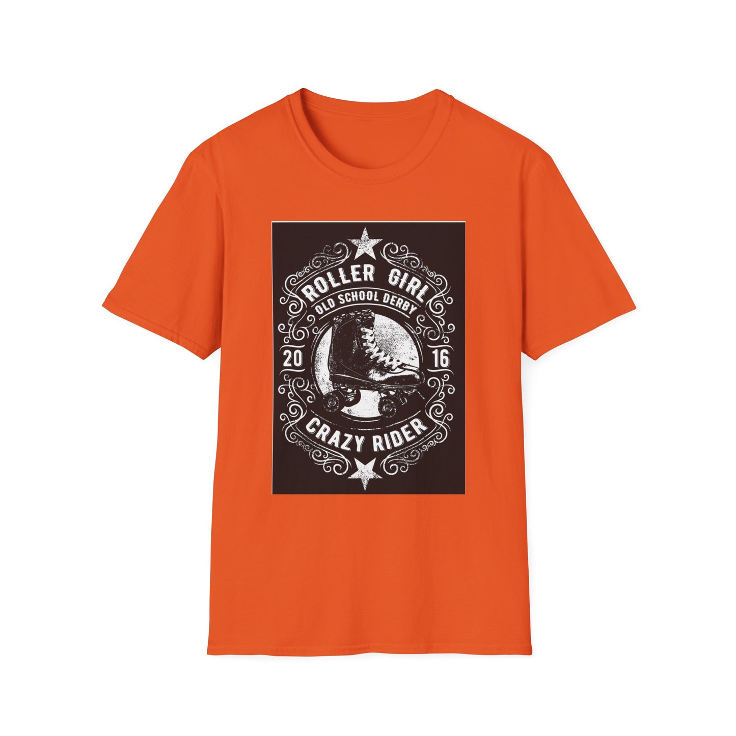 Roller Girl Crazy Rider T-shirt | Skate Derby Graphic