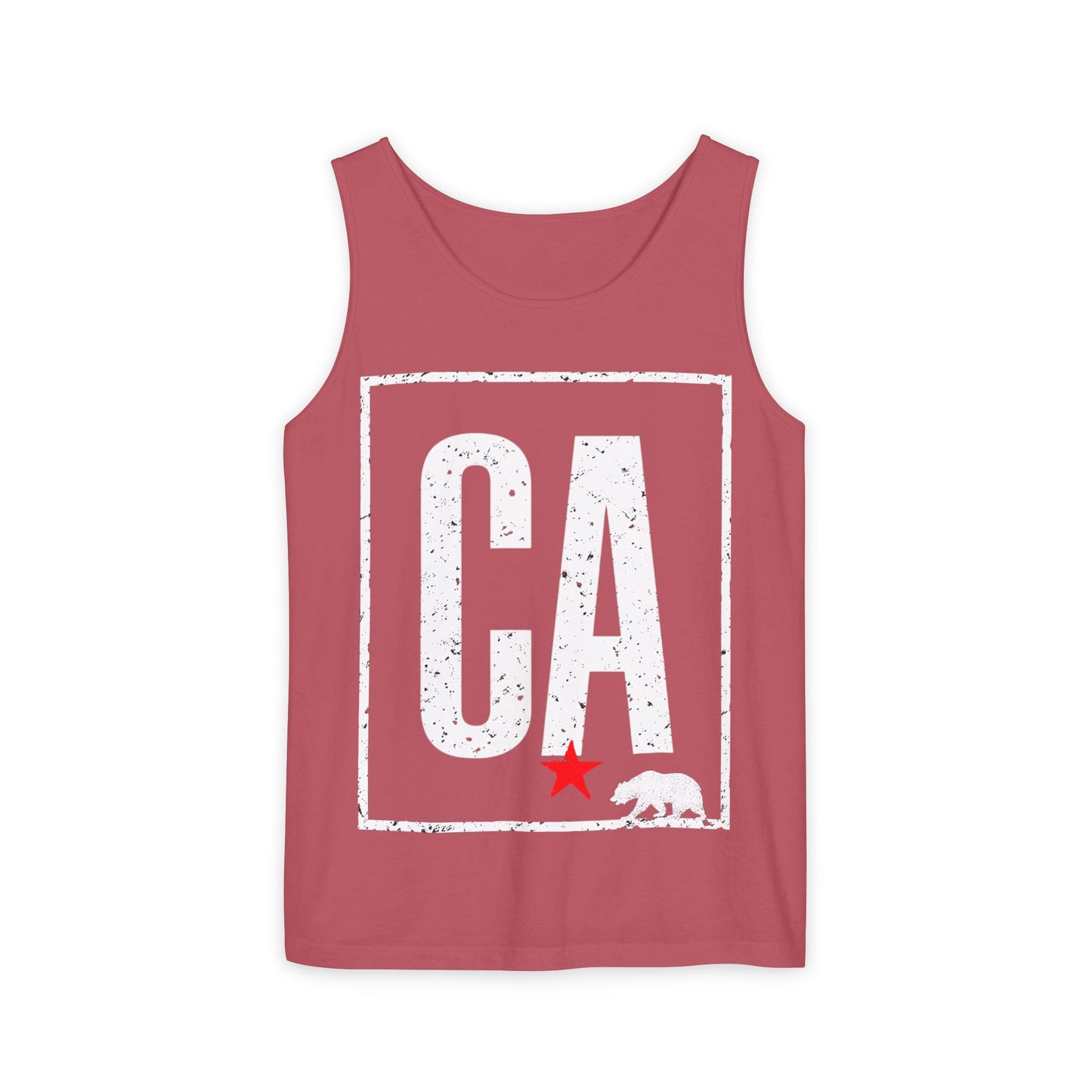 CA State Bear Tank Top | CaliPride Clothing