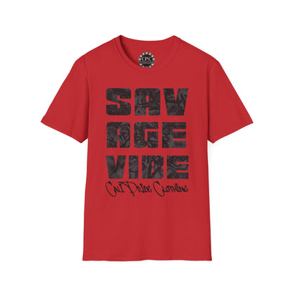 "Savage Vibe Graffiti Block" Series, Black & Grey logo — CaliPride Clothing