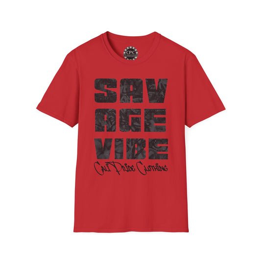 Urban Underground Collection - Savage Vibe Graffiti Block Series, Black & Grey logo — CaliPride Clothing
